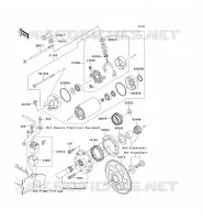 D&Eacute;MARREUR pour Kawasaki VN1600 CLASSIC 2005