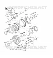 EMBRAYAGE pour Kawasaki VN1600 CLASSIC 2005