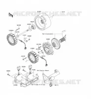 G&Eacute;N&Eacute;RATEUR pour Kawasaki VN1600 CLASSIC 2005