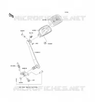 PEDALE DE FREIN/TORQUE LINK pour Kawasaki VN1600 CLASSIC 2005