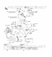RESERVOIR CARBURANT pour Kawasaki VN1600 CLASSIC 2006