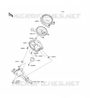 COMPTEURS pour Kawasaki VN1600 CLASSIC 2008