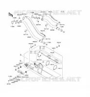 &Eacute;CHAPPEMENT pour Kawasaki VN1600 CLASSIC 2008