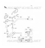 GUIDON pour Kawasaki VN1600 CLASSIC 2008
