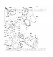 CARTER MOTEUR GAUCHE pour Kawasaki VN1600 CLASSIC 2008