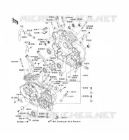 CARTER MOTEUR(S) pour Kawasaki VN1600 CLASSIC 2008
