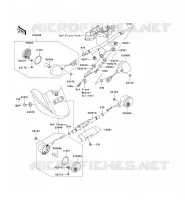 CLIGNOTANTS pour Kawasaki VN1600 CLASSIC 2008