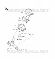 COMPTEURS pour Kawasaki VN1600 CLASSIC 2008
