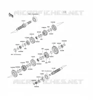 TRANSMISSION pour Kawasaki VN1600 CLASSIC 2008
