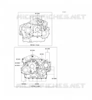 BOULON CARTER MOTEUR pour Kawasaki VN1600 MEAN STREAK 2007