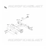 BRAS OSCILLANT pour Kawasaki VN1600 MEAN STREAK 2007