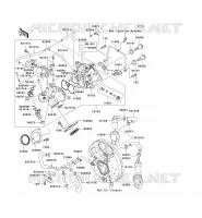 CARBU pour Kawasaki VN1600 MEAN STREAK 2007