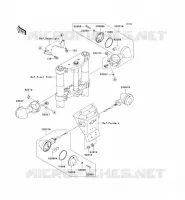 CLIGNOTANTS pour Kawasaki VN1600 MEAN STREAK 2007