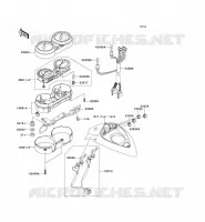COMPTEURS pour Kawasaki VN1600 MEAN STREAK 2007