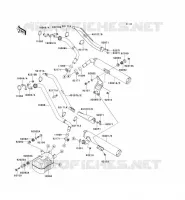 &Eacute;CHAPPEMENT pour Kawasaki VN1600 MEAN STREAK 2007