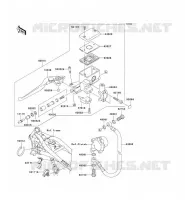 EMBRAYAGE MAITRE CYLINDRE pour Kawasaki VN1600 MEAN STREAK 2007