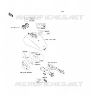 LABEL pour Kawasaki VN1600 MEAN STREAK 2007