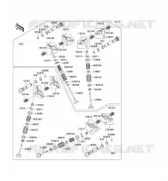 SOUPAPE pour Kawasaki VN1600 MEAN STREAK 2007
