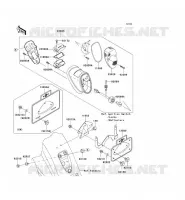 FEUX ARRI&Egrave;RE(S) pour Kawasaki VN1600 CLASSIC TOURER 2006