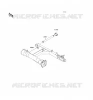 BRAS OSCILLANT pour Kawasaki VN1600 CLASSIC TOURER 2006
