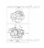 BOULON CARTER MOTEUR pour Kawasaki VN1600 CLASSIC TOURER 2008
