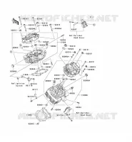 CULASSE pour Kawasaki VN1600 CLASSIC TOURER 2008