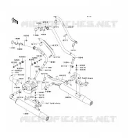&Eacute;CHAPPEMENT pour Kawasaki VN1600 CLASSIC TOURER 2008
