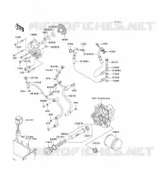 POMPE A HUILE/FILTRE &Agrave; HUILE pour Kawasaki VN1600 CLASSIC TOURER 2008
