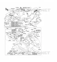 SACOCHES pour Kawasaki VN1600 CLASSIC TOURER 2008