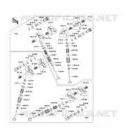 SOUPAPE pour Kawasaki VN1600 CLASSIC TOURER 2008