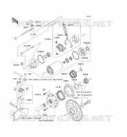 D&Eacute;MARREUR pour Kawasaki VN1600 CLASSIC TOURER 2008