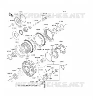 EMBRAYAGE pour Kawasaki VN1600 CLASSIC TOURER 2008