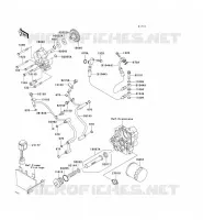 POMPE A HUILE/FILTRE &Agrave; HUILE pour Kawasaki VN1600 CLASSIC TOURER 2008