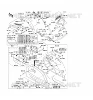 SACOCHES pour Kawasaki VN1600 CLASSIC TOURER 2008