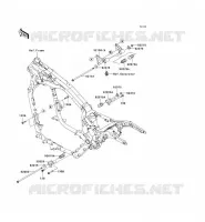 SUPPORT MOTEUR pour Kawasaki VN1600 CLASSIC TOURER 2008