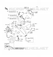 RESERVOIR CARBURANT pour Kawasaki VN1600 CLASSIC 2006