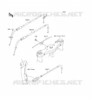 CABLES pour Kawasaki VN1600 CLASSIC TOURER 2006