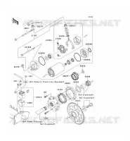 D&Eacute;MARREUR pour Kawasaki VN1600 CLASSIC TOURER 2006