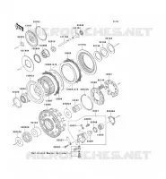 EMBRAYAGE pour Kawasaki VN1600 CLASSIC TOURER 2006