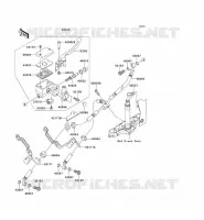MAITRE CYLINDRE AV pour Kawasaki VN1600 CLASSIC TOURER 2006