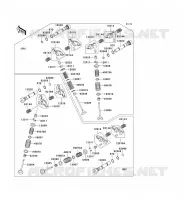 SOUPAPE pour Kawasaki VN1600 CLASSIC TOURER 2006
