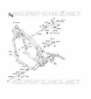 SUPPORT MOTEUR pour Kawasaki VN1600 CLASSIC TOURER 2006