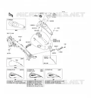RESERVOIR CARBURANT pour Kawasaki VN1700 VOYAGER 2012