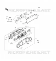 COMPTEURS pour Kawasaki VN1700 VOYAGER 2014