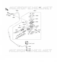 EMBRAYAGE MAITRE CYLINDRE pour Kawasaki VN1700 VOYAGER 2014