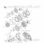 EMBRAYAGE pour Kawasaki VN1700 VOYAGER 2014