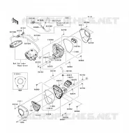 FILTRE A AIR pour Kawasaki VN1700 VOYAGER 2014