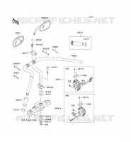 GUIDON pour Kawasaki VN1700 VOYAGER 2014