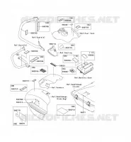 LABEL pour Kawasaki VN1700 VOYAGER 2014