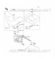 SELLE pour Kawasaki VN1700 VOYAGER 2014